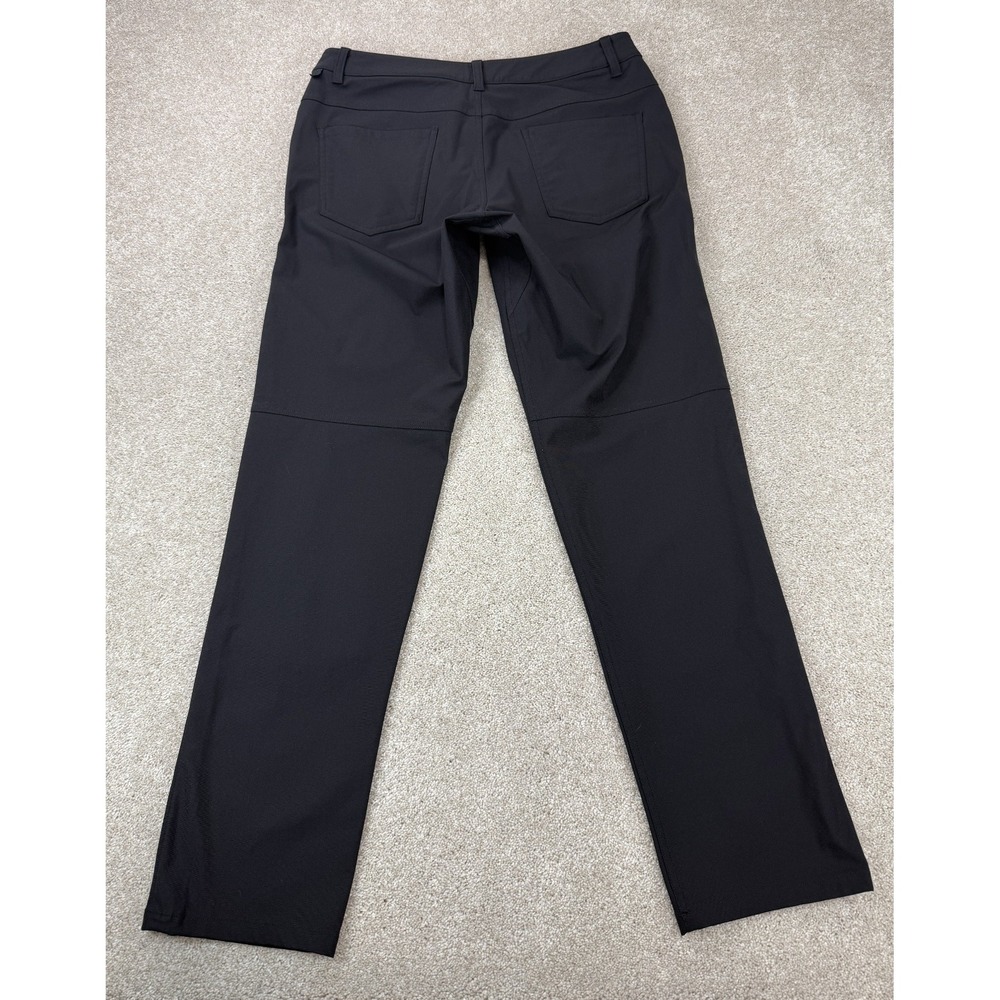 Polo Ralph Lauren Authentic Dungarees Men 38x30 Black Khaki 650 Straight Pants